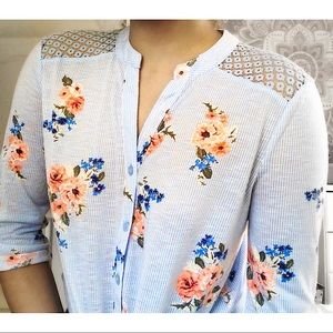 Long Sleeve Top | Light Blue